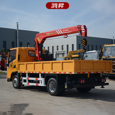 可上蓝牌的随车吊——山东鸿升随车吊的优势与应用