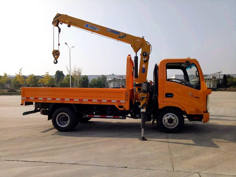 唐俊蓝牌徐工3.2吨5吨小型随车吊产品展示